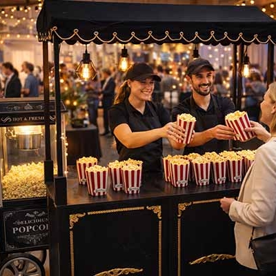 Popcornstand Messeveranstaltung