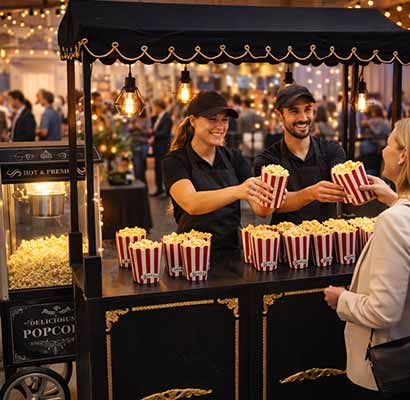 Popcornstand Messeveranstaltung